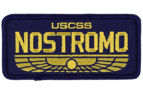 Navy Blue Nostromo Name Ship Crew Alien Movie Cosplay Patch - Titan One