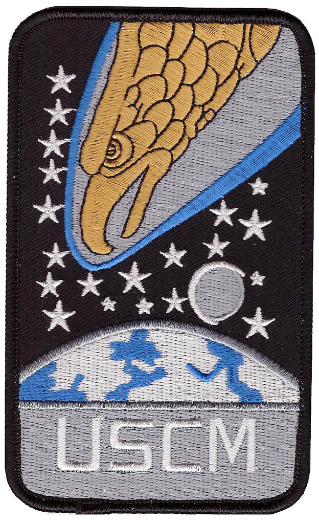 Alien Movie USCM Colonial Marines Flying Eagle Crew Costume Pach - Titan One