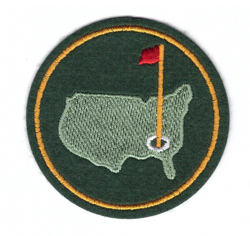 Augusta Masters Golf Tournament Jacket Felt Patch