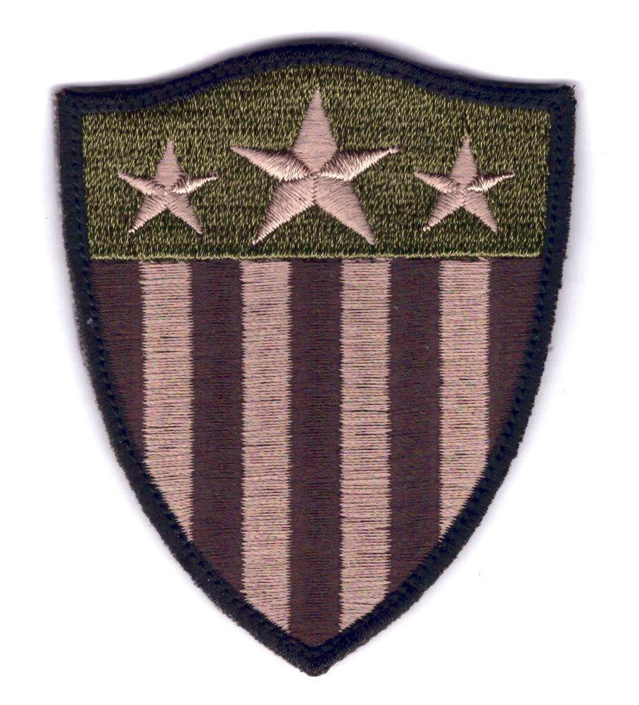 Velcro Multitan Shield Captain America US Flag Patch - Titan One