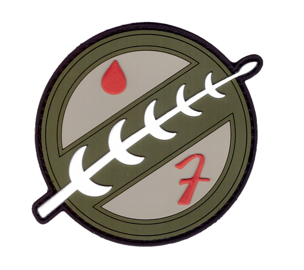 Boba Fett Crest Bounty Hunter PVC Tactical Morale Patch