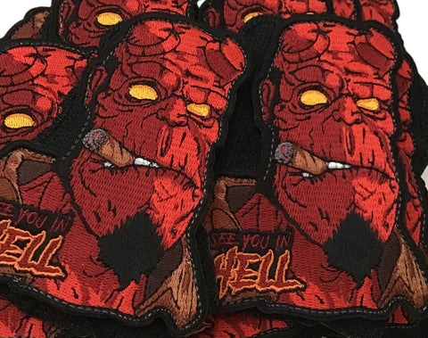 Hellboy Victory Cigar Tactical Morale Patch