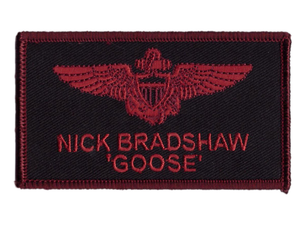 Velcro Goose Top Gun Movie Navy Fighter Cosplay Jumpsuit Costume Patch - Titan One