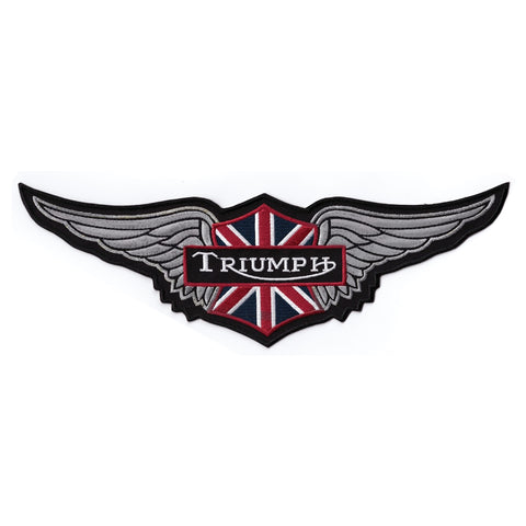 Triumph Wings British Motorcycle Biker Jacket Patch - Titan One